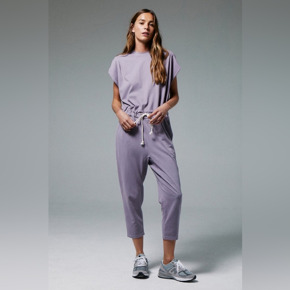 Pistola Decklin Jumpsuit in Lilac Smoke